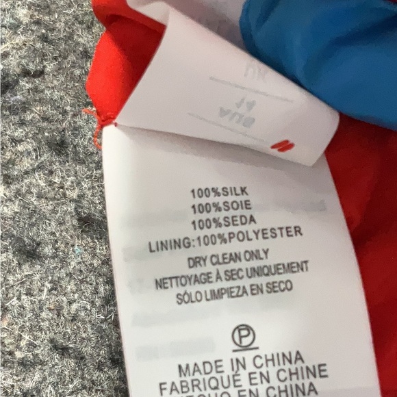 NWT NICHOLAS Gathered Party Dress Scarlet Red Mini Dress Size 10 - Picture 6 of 6